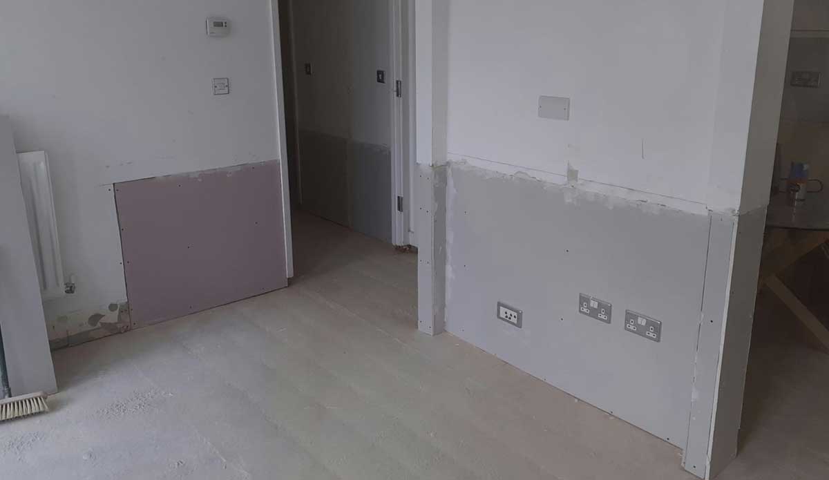 Moisture monitoring during a property drying and restoration project